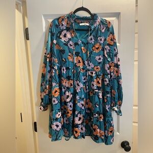 Karlie Floral Blue dress